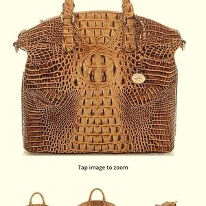 Brahmin Large Duxbury Satchel Excellent Condition